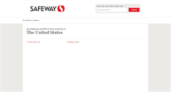 Desktop Screenshot of local.safeway.com